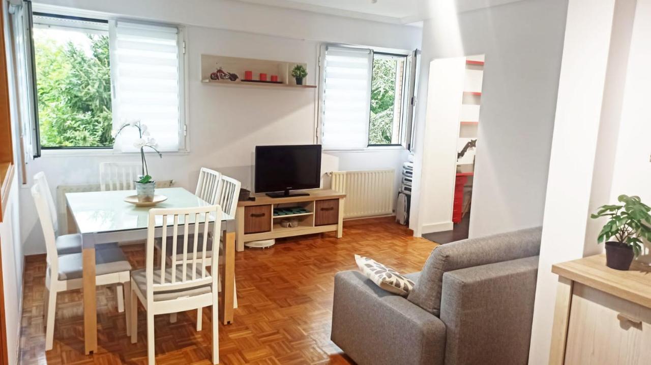 Apartamento En San Sebastian Con Plaza De Parking Gratis Loyola Eksteriør bilde